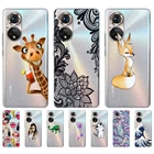 Чехол для Honor 50, чехол для Honor 50 Pro, силиконовая задняя крышка телефона для Huawei nova 9 Pro, мягкий чехол для nova9, Honor 50, 50 Pro, бампер из ТПУ