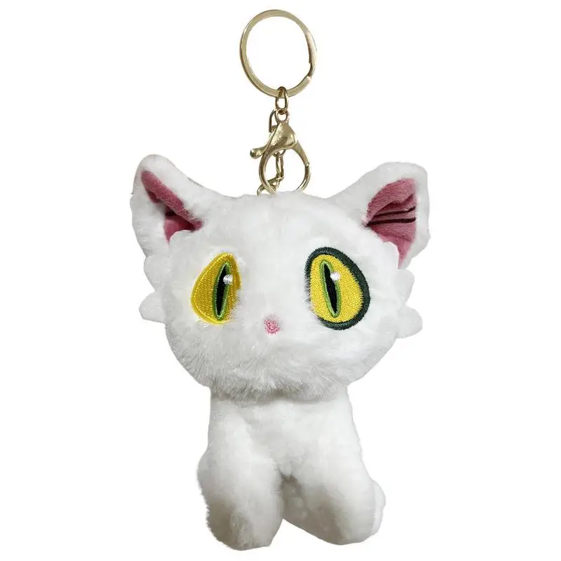 

Suzume No Tojimari Plush Keychain Cute Anime Cat Soft Stuffed Cartoon Dolls Peluche Toy for Kid Birthday Gift Home Room Decor
