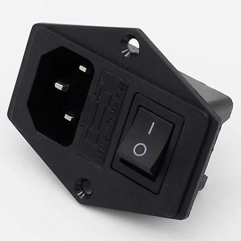 

5 шт.! Латунная часть! С предохранителем 10 А! Электрическая розетка с клавишным переключателем, розетка переменного тока, 3 клеммы, розетка питания с разъемом держателя предохранителя