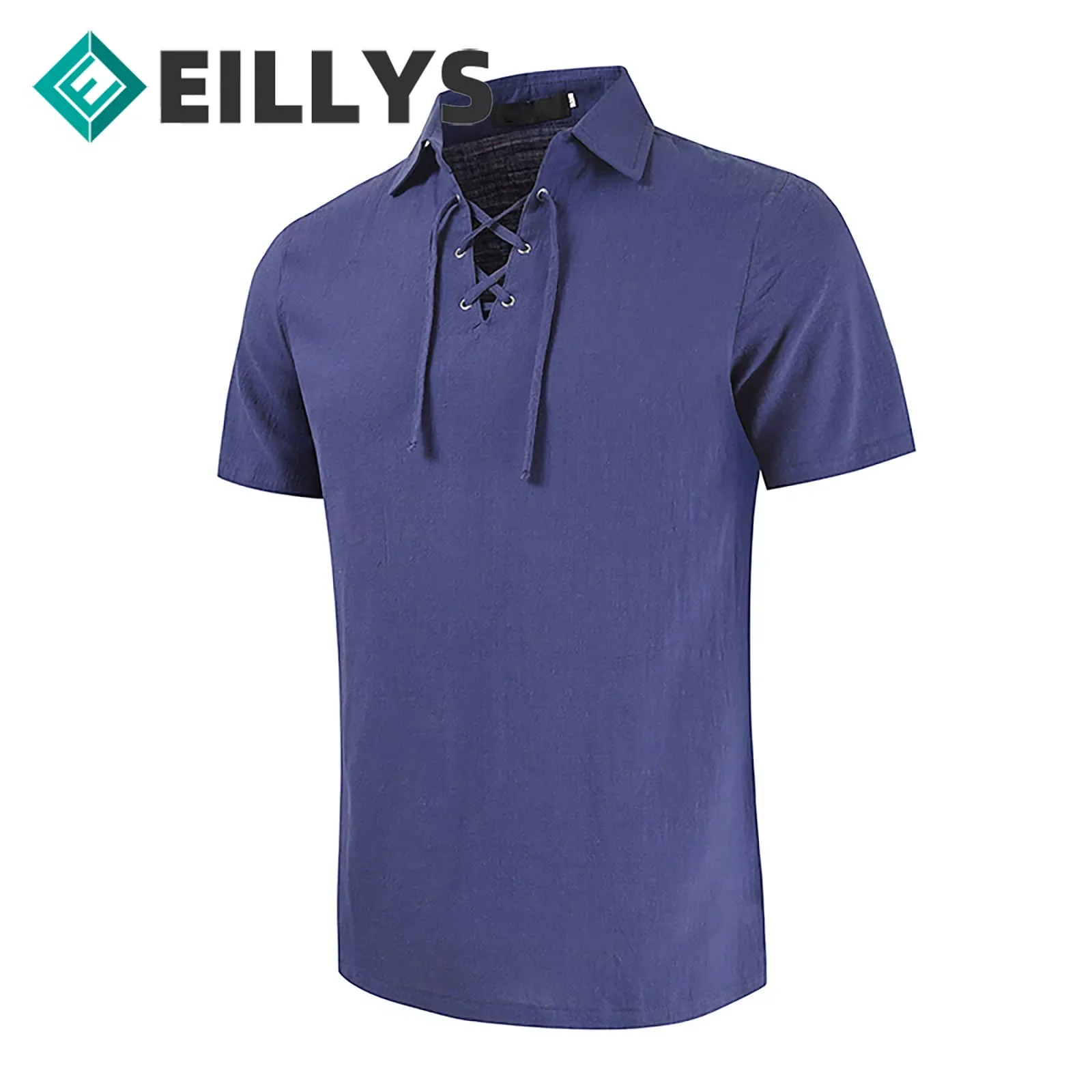 

Рубашка мужская с коротким рукавом, крутая блуза из хлопка и льна, бандажная сорочка, пуловер, весна-лето