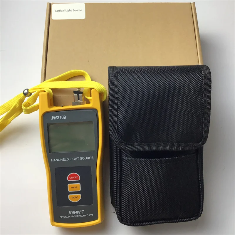 High Performance JW3109 OPM Optical power meter Handheld Optical Light Source 1310nm/1550nm single mode