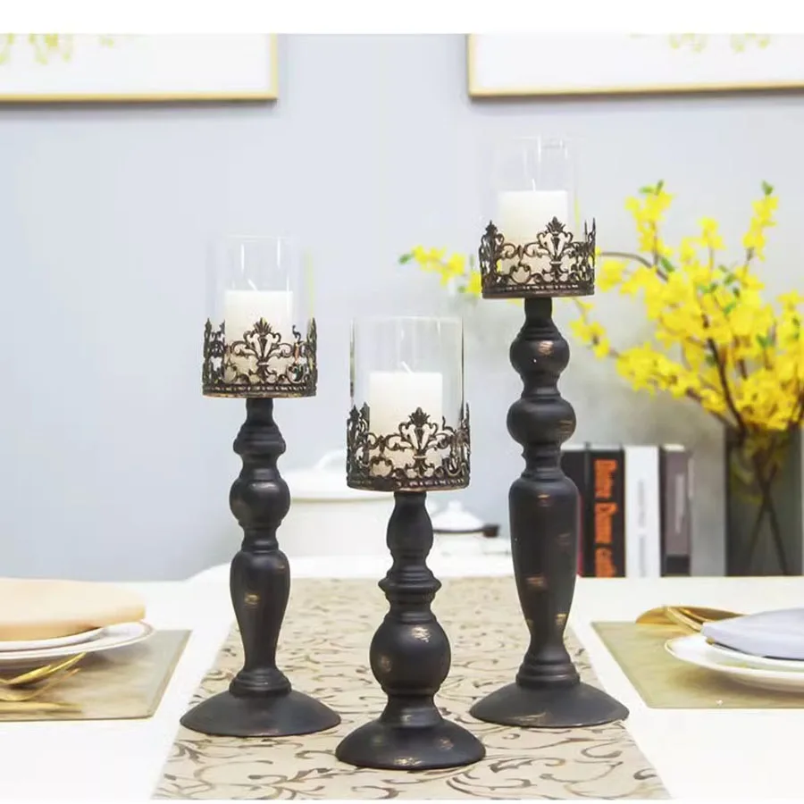 Уникальный подсвечник на день рождения свадьбу керамический Европейский