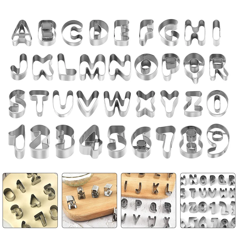 36 шт. формы для печенья из нержавеющей стали антипригарные в форме английской