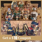 Аниме-фигурки, милая настольная модель сада аару из Египта, глухая коробка 8 см