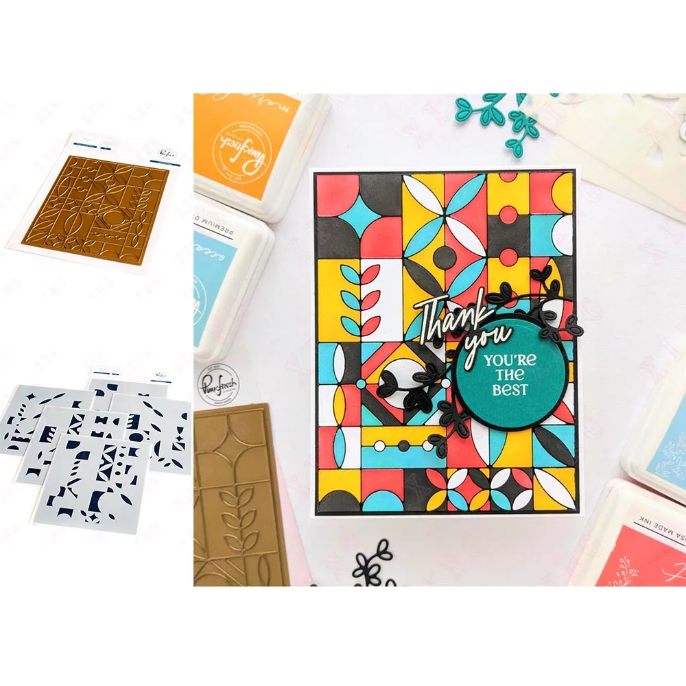 Diy Декор тиснение крафт трафарет металлические Вырубные штампы Alpha Florals