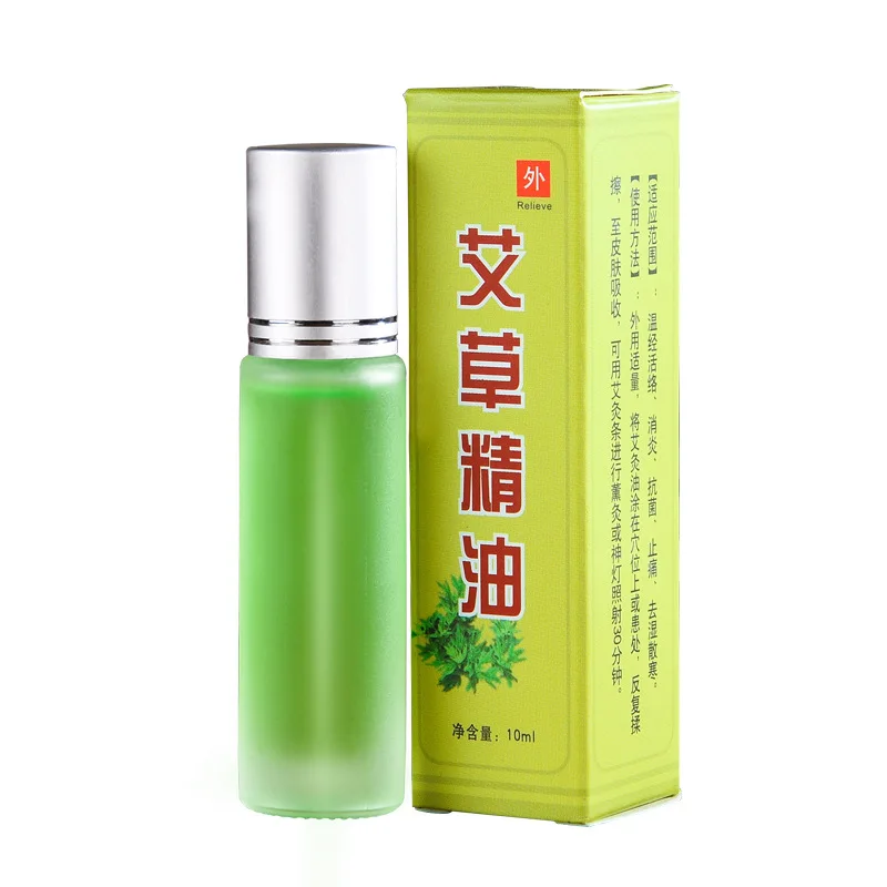 

Moxibustion Massage Back Opening Collaterals Fever Mosquito Repellent Liquid Moxa Velvet Liquid Wormwood Essential Oil