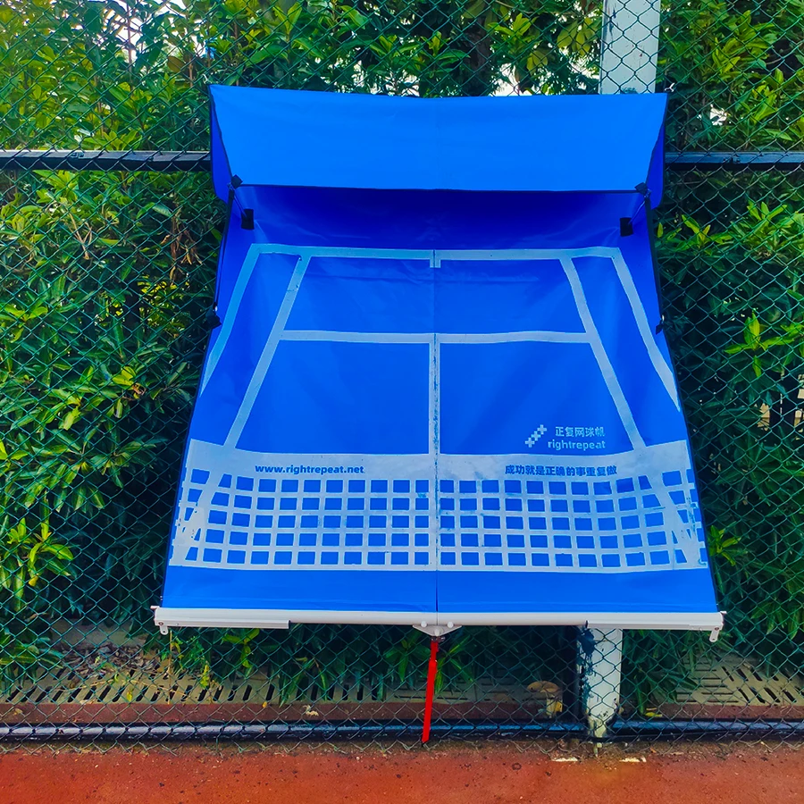 Портативный теннисный тренажер сервировочный теннисная отскокная сетка