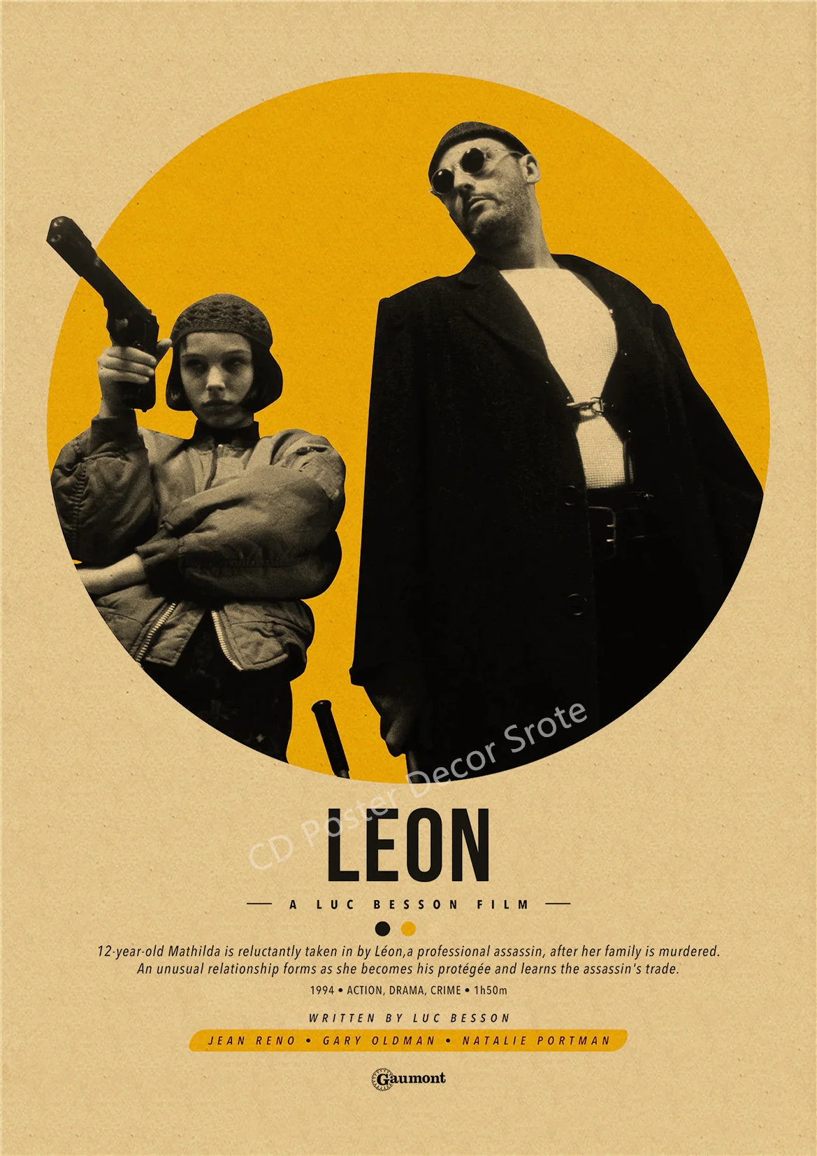 

Классический кинопостер на крафтовой бумаге А4/А3