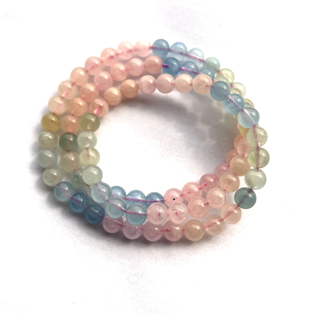 New Natural Stone Strawberry  Morgan Red Rutilated Clear Quartz Crystals Beads  Jewelry Making Charm Accessories DIY