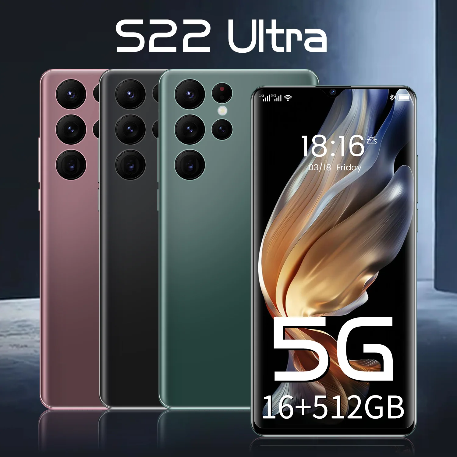global version s22u cellphone 16gb 512gb apple samsung huawei android mobile phone iphone 13 promax 5g celular free global shipping