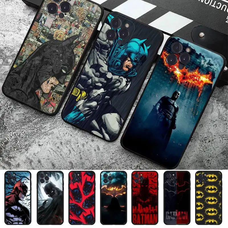 

Bandai Batman Phone Case for iPhone 11 12 13 mini pro XS MAX 8 7 6 6S Plus X 5S SE 2020 XR case