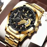 2022 men mechanical watch multifunctional watch mens steel chain watch sports luminous calendar men steel band watch