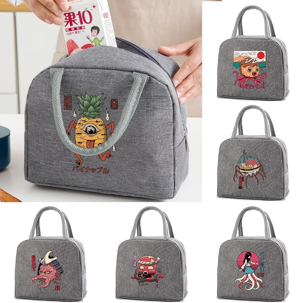

Insulated Lunch Dinner Carry Bag Portable Handbags for Women Children School Travel Lunch Picnic Cooler Food Drinks Thermal Bag