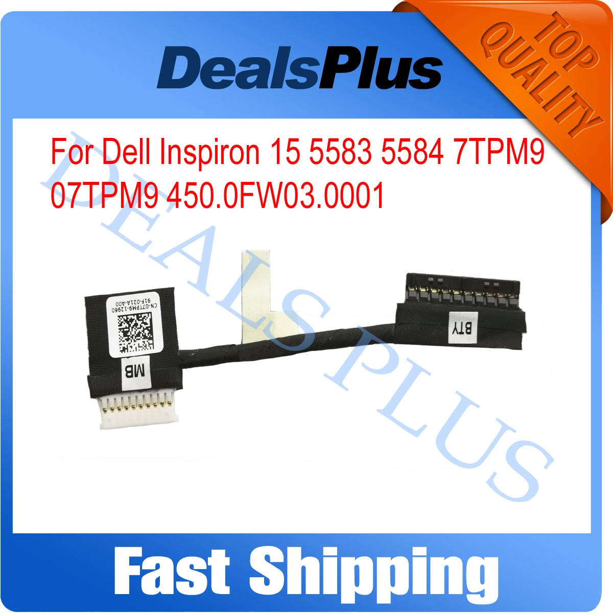 Replacement New Battery Cable For Dell Inspiron 15 5583 5584 7TPM9 07TPM9 450.0FW03.0001