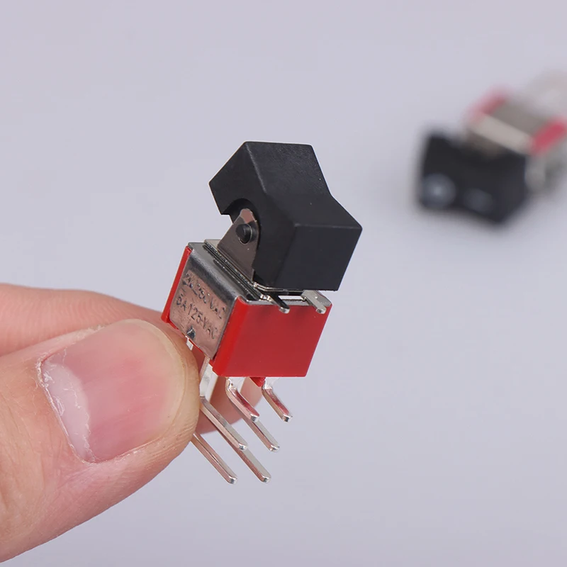 

RLS-202-A4-00 коннектор для рычага типа корабля, кнопка коромысла, изогнутые ножки, боковой переключатель