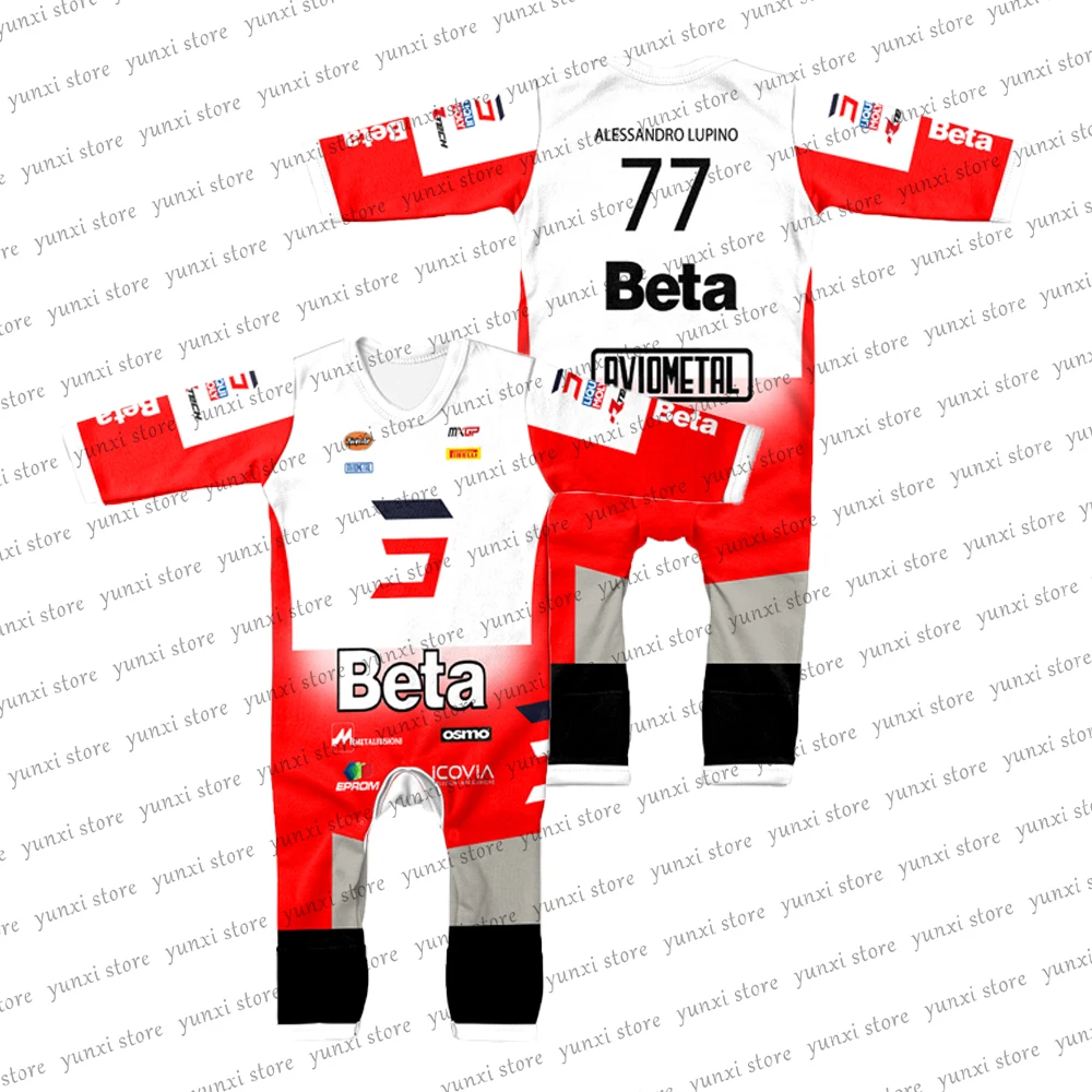 

Комплект шоссейного велосипеда для мальчиков и девочек BETA SDM Racing MX TEAM MXGP гоночный комбинезон модный уличный детский спортивный Creeper