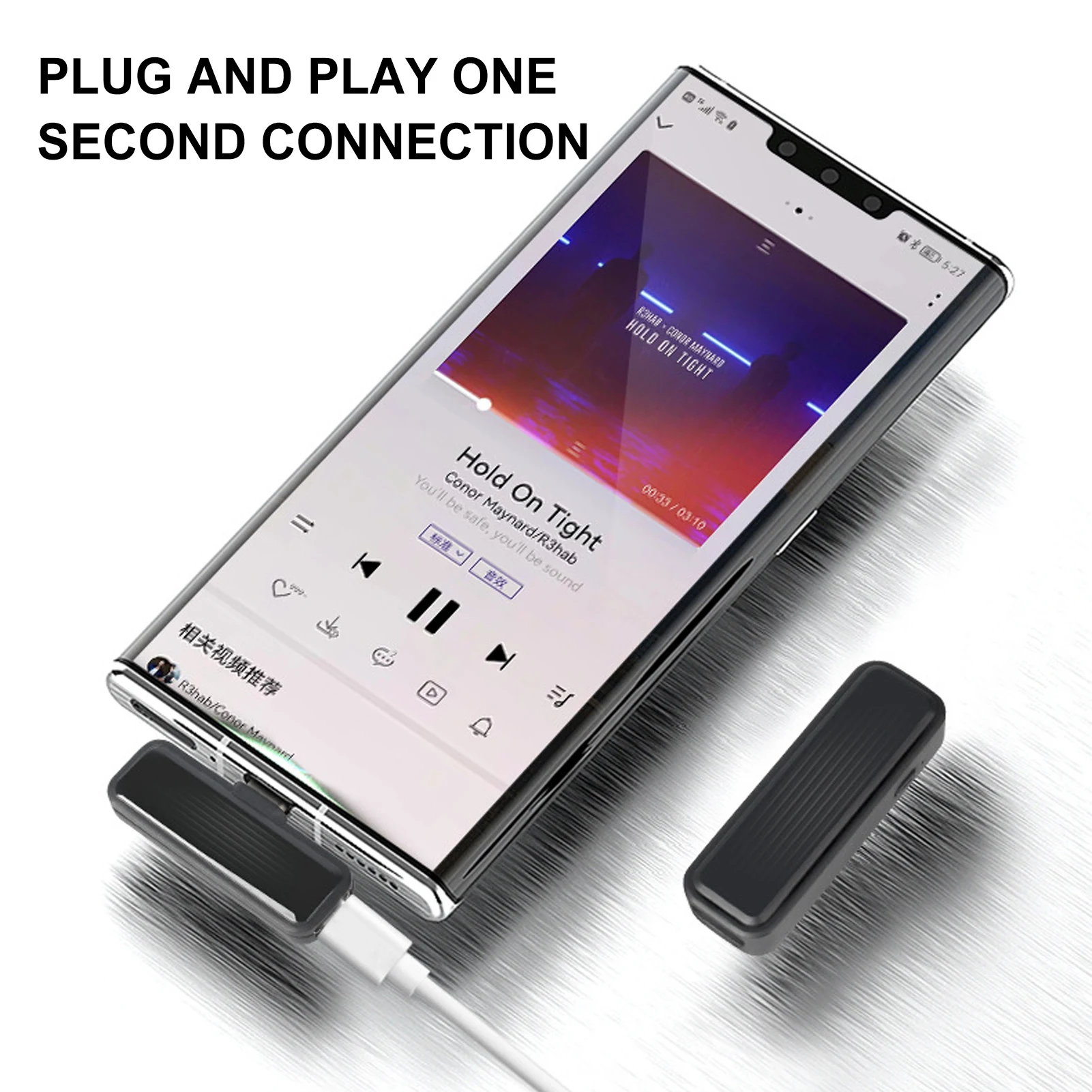 

Беспроводной петличный микрофон, умное снижение уровня шума, высокая чувствительность, пикап для смартфонов, запись камер, Facebook Live