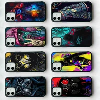 cartoon art cool graffiti boys abstract phone case silicone pctpu case for iphone 11 12 13 pro max 8 7 6 plus x se xr