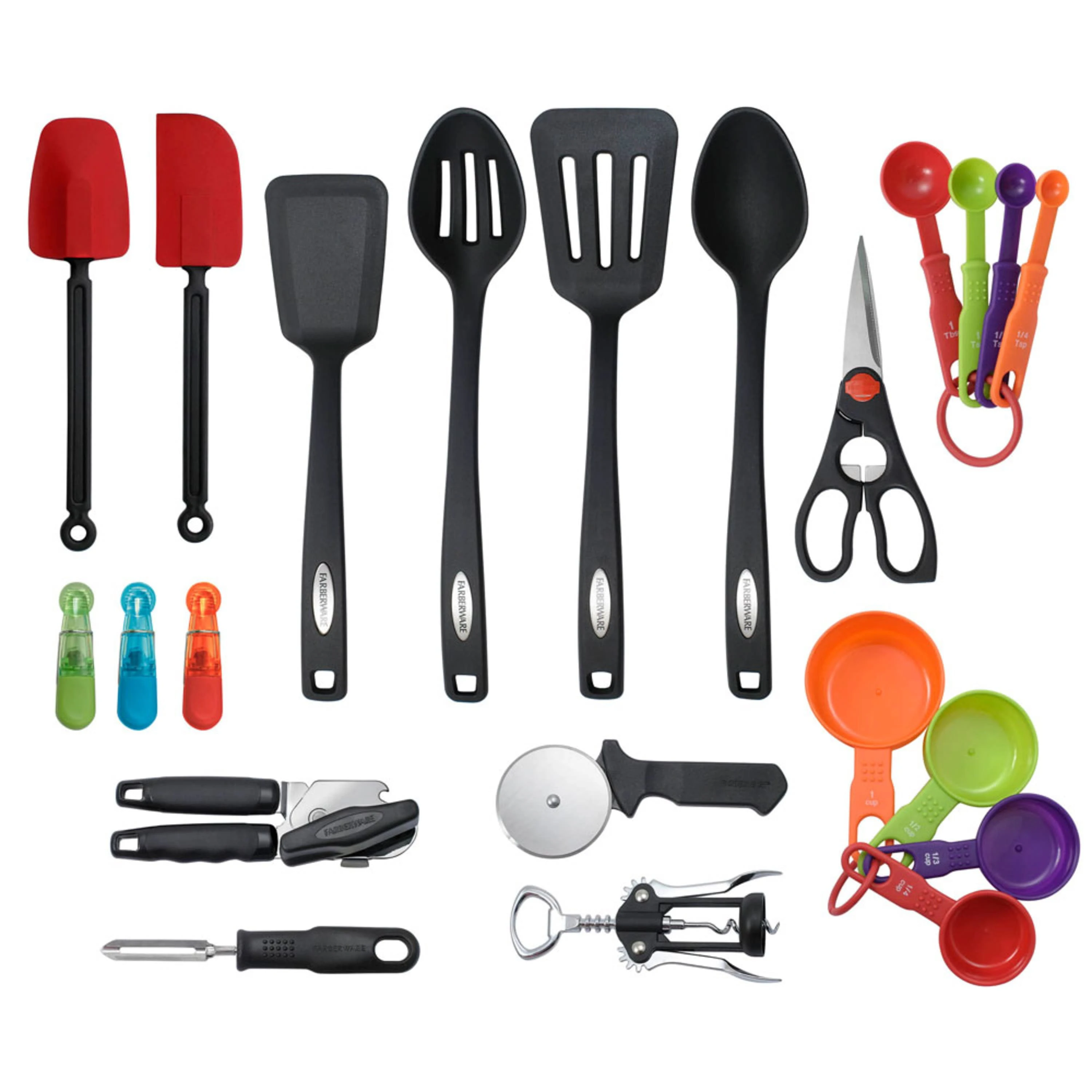 

Free Shipping 22-piece Essential Kitchen Tool and Gadget Set