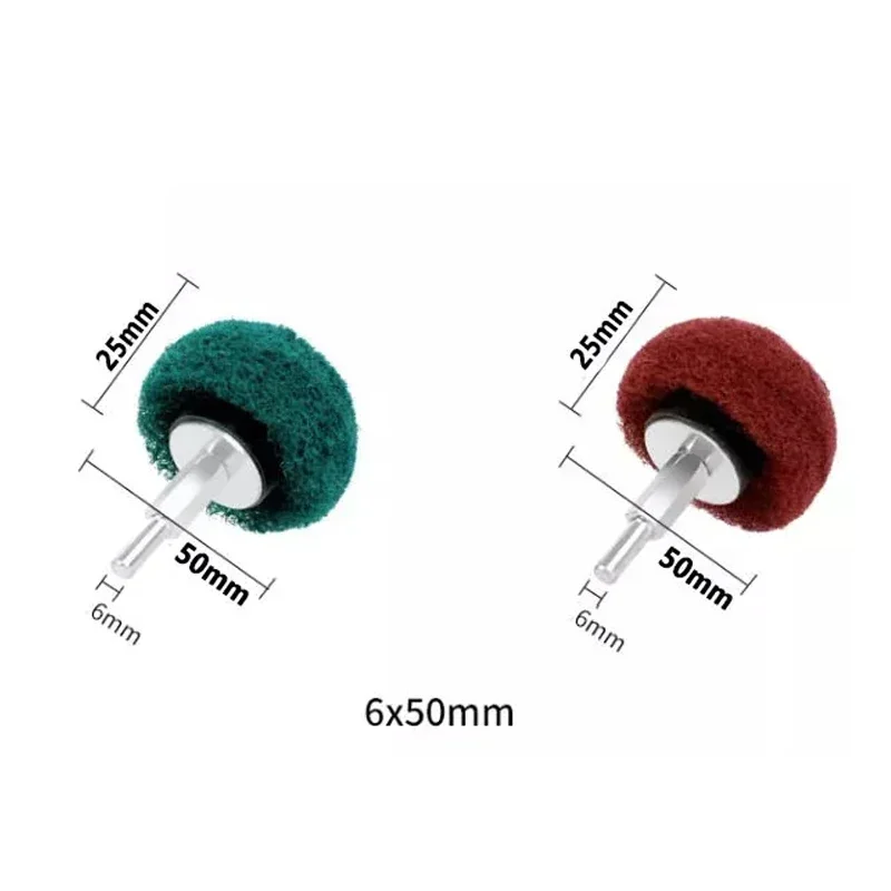 

Шлифовальный диск Nylon Fiber 50/75/100 мм зеленый 120#, красный 240#