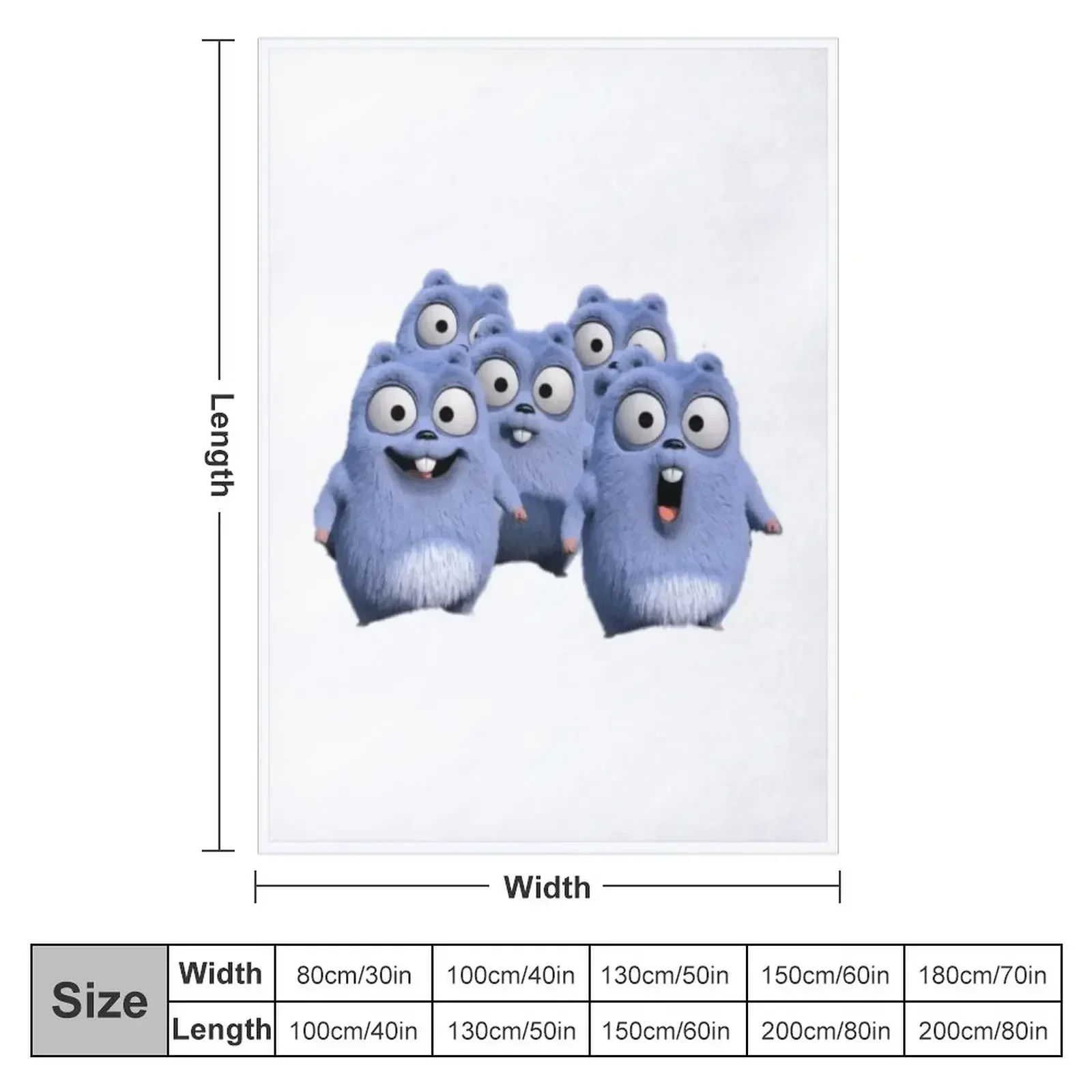 Одеяло Happy Lemmings Tabodi and Grizzy одеяла для диванов украшения сна