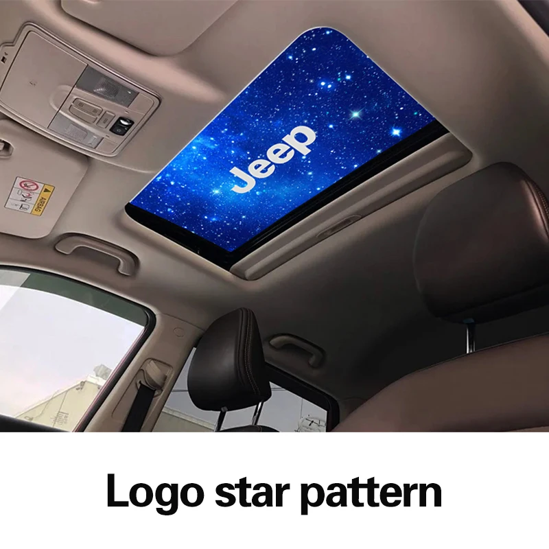 

Suitable for eep Renegade Commander Wrangler Liberty Starry Sky Roof sunroof color changing film protective film car sticker