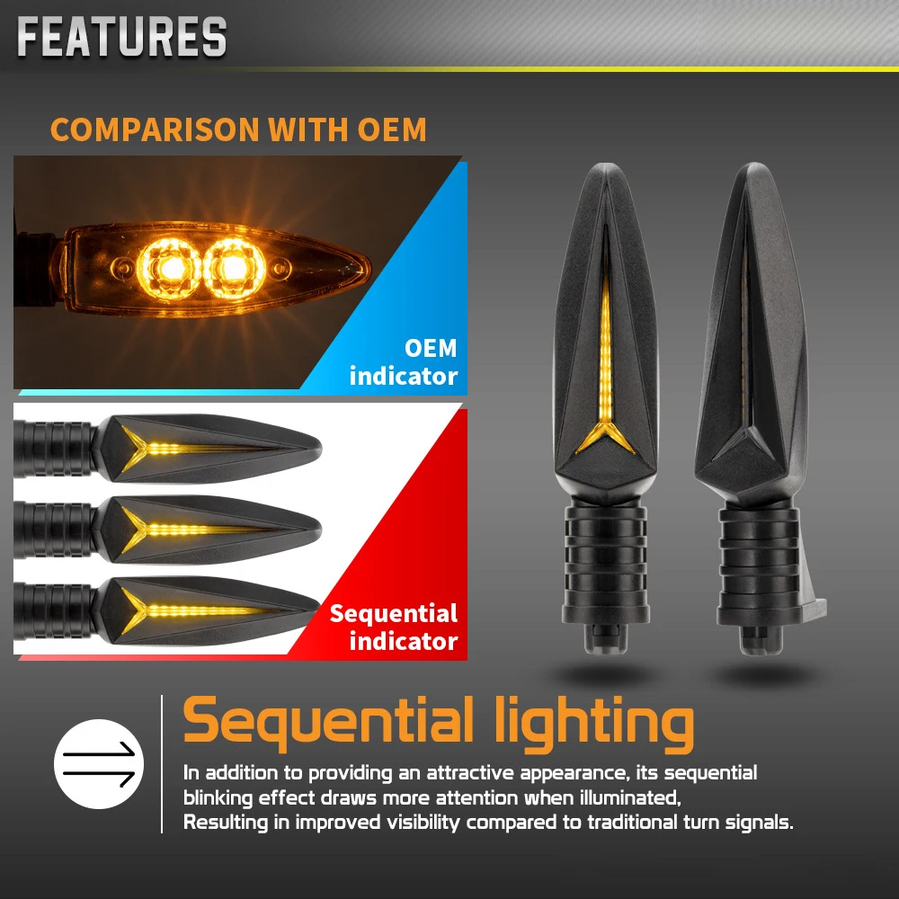 Светодиодный индикатор для мотоцикла Φ специально модифицированный