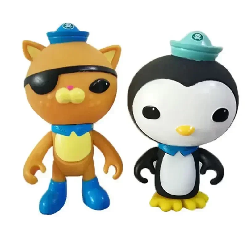 Фото Набор игрушек Octonauts, детские игрушки, Barnacles Kwazii Peso Penguin Shellington Dashi Inkling, аниме, экшн-фигурка, детская игрушка №4