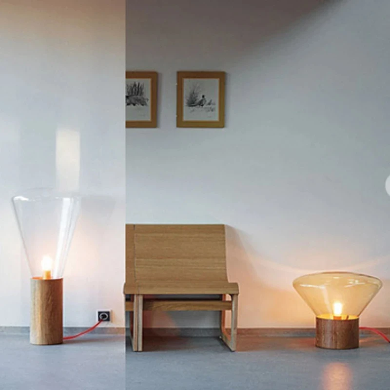 Стеклянный торшер NoEnName_Null