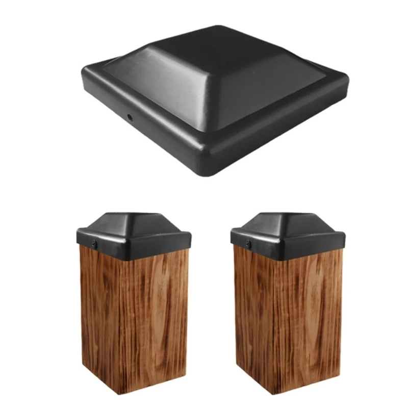 Практичные черные пластиковые колпачки для стоек Прочные повышения