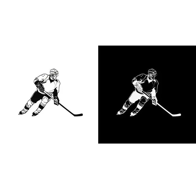 

16x11 см большая хоккейная спортивная наклейка кузова автомобиля наклейка авто окно бампер дверь украшение автомобиля Стайлинг