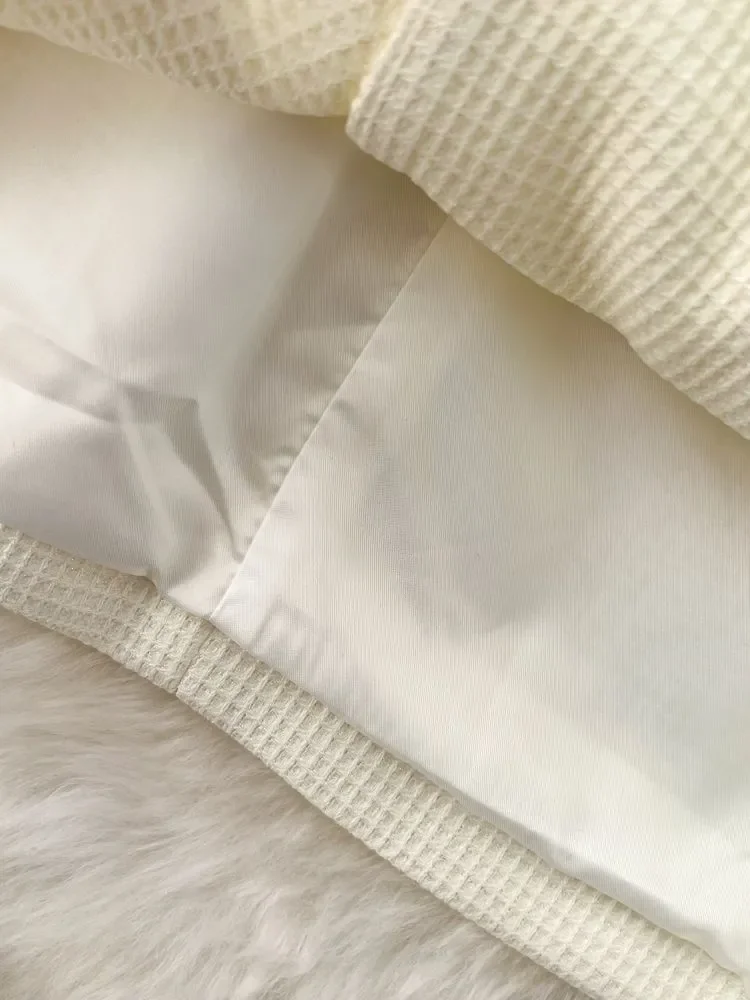 New Autumn Winter Outerwear Fashion Checkered Vintage Golden Buttons Pocket Women's Notched Collar Belted Blazers Jackets Tops