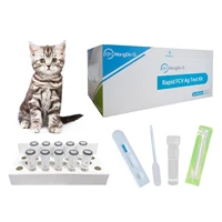 monggo q feline calicivirus fcv ag detection of mouth and nose secretions testing kit for catspack of 10