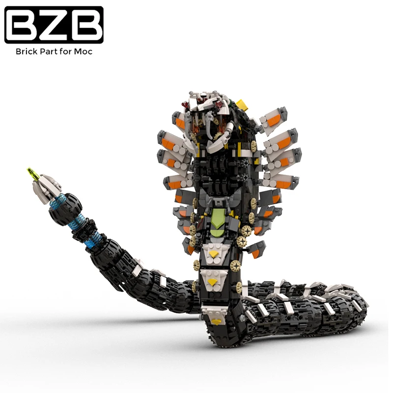 

Moc Horizon West's Desperate Game Youya Beast And Self-Designed Claw Beast Building Block Prototype Children's Toy Gift