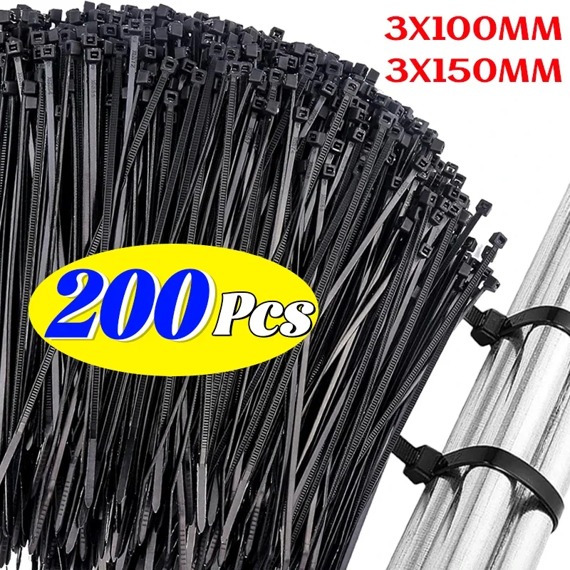 Сверхпрочные нейлоновые проволочные стяжки самоблокирующиеся кабельные