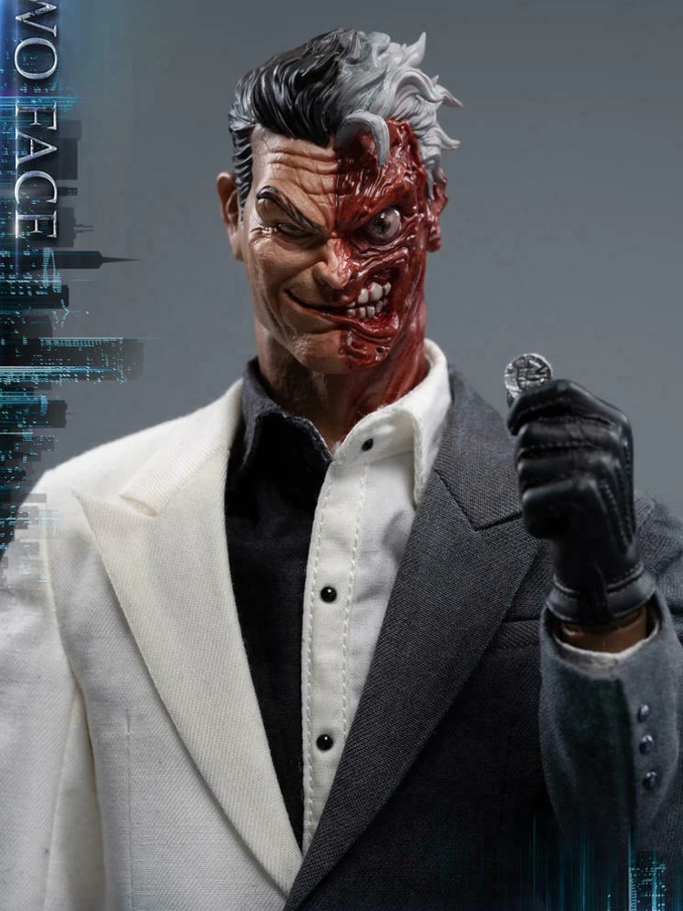 

В наличии 1/6 MTOYS MS013 двухсторонняя Мужская экшн-фигурка с двойной головой Коллекция 12 дюймов игрушка