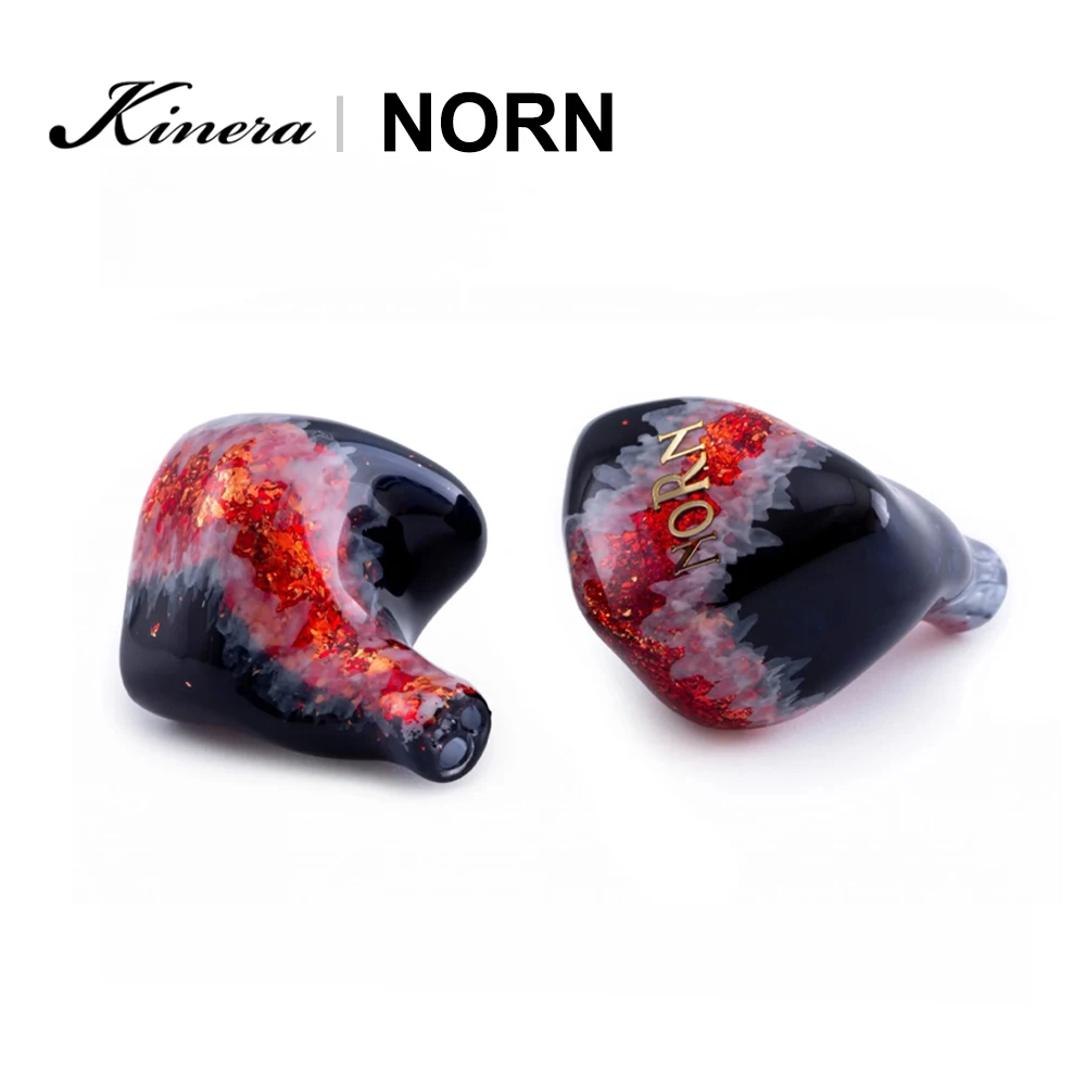 

KINERA NORN In-Ear Monitor Earphone 4BA+1DD Hybrid Drivers HIFI Music DJ Earbuds Headset with 2Pin 0.78mm Detachable Cable