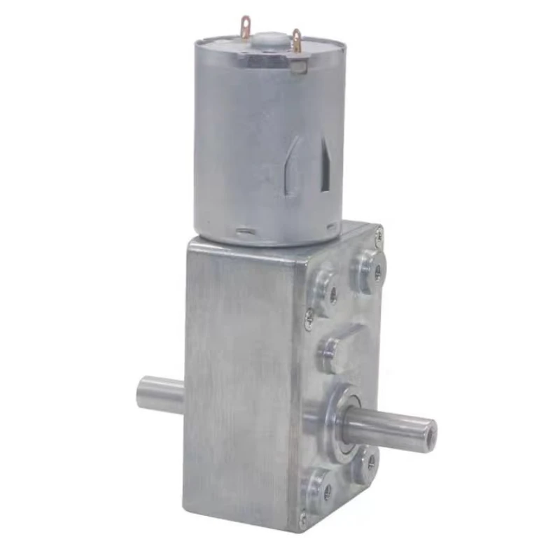 ZGY370 Червячная Шестерня двухвальный двигатель постоянного тока 6/12/24 в червь с