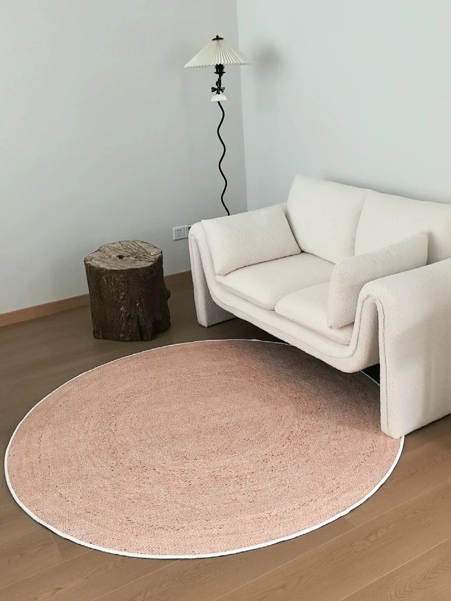 Alfombras imitación lana esponjosa alfombrillas lavables antideslizantes dormitorio protección suelo cojín sofá decoración