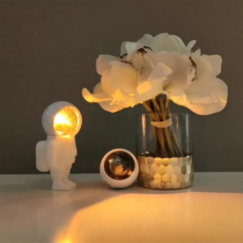 

NEW Projector Lamp Starry Sky Night Light Lamp USB Rechargeable For Home Bedroom Room Astronaut Decorative Children Gift