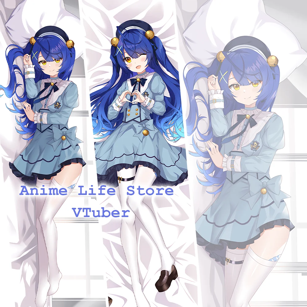 

New Pattern Vtuber Amamiya Kokoro Body Pillowcase Anime Dakimakura Peachskin Soft Hugging Body Pillow Case Otaku Cosplay Gift