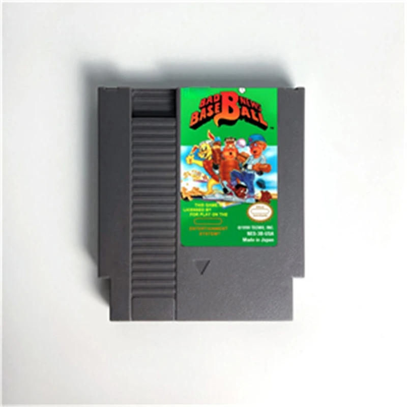 

Bad News Baseball Retro Cartridge for 72 PINS Game Console