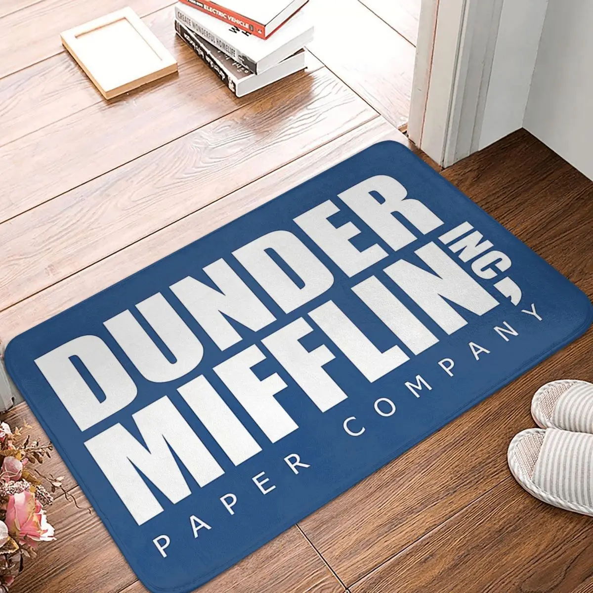 

Michael Scott The Office Non-slip Doormat Dunder Mifflin Paper Company Bath Bedroom Mat Outdoor Carpet Home Pattern Decor