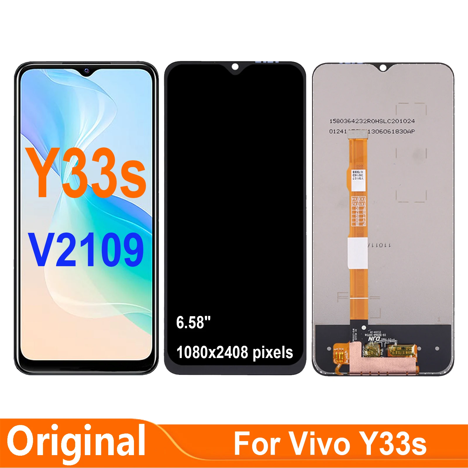 Оригинальные детали для VIVO Y33s V2109 LCD