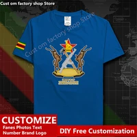 zimbabwe country t shirt custom jersey fans diy name number brand logo tshirt high street fashion hip hop loose casual t shirt