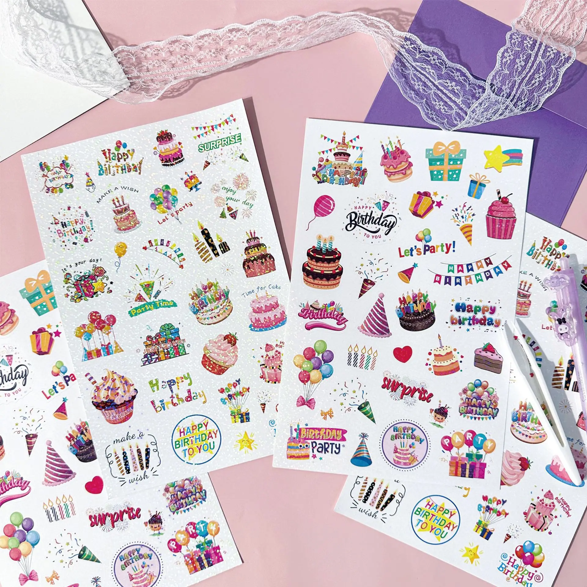 25 шт. воздушный шар для торта на день рождения граффити наклейка с героями