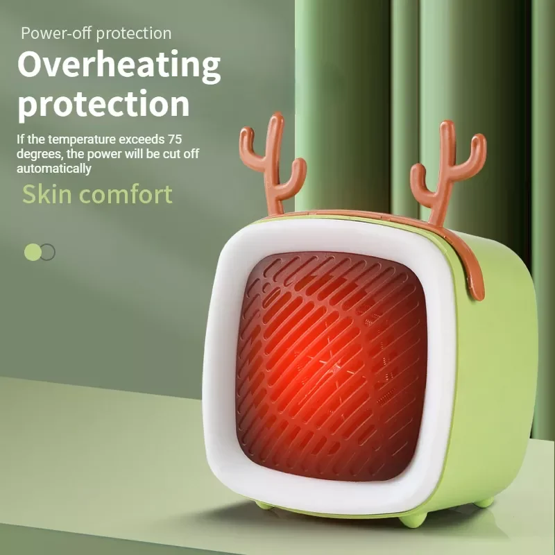 

Heater Wind Radiator Air Heating Warming Bedroom Bathroom Desktop 110v220v Air Conditioning Multifunction Warm Fan