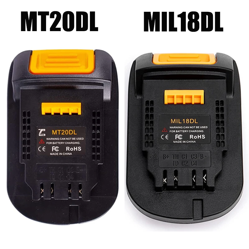 Battery Adapter Converter for Makita for Bosch for Milwaukee 18V Li-ion Battery Converted To for Dewalt 18V 20V Power Tools
