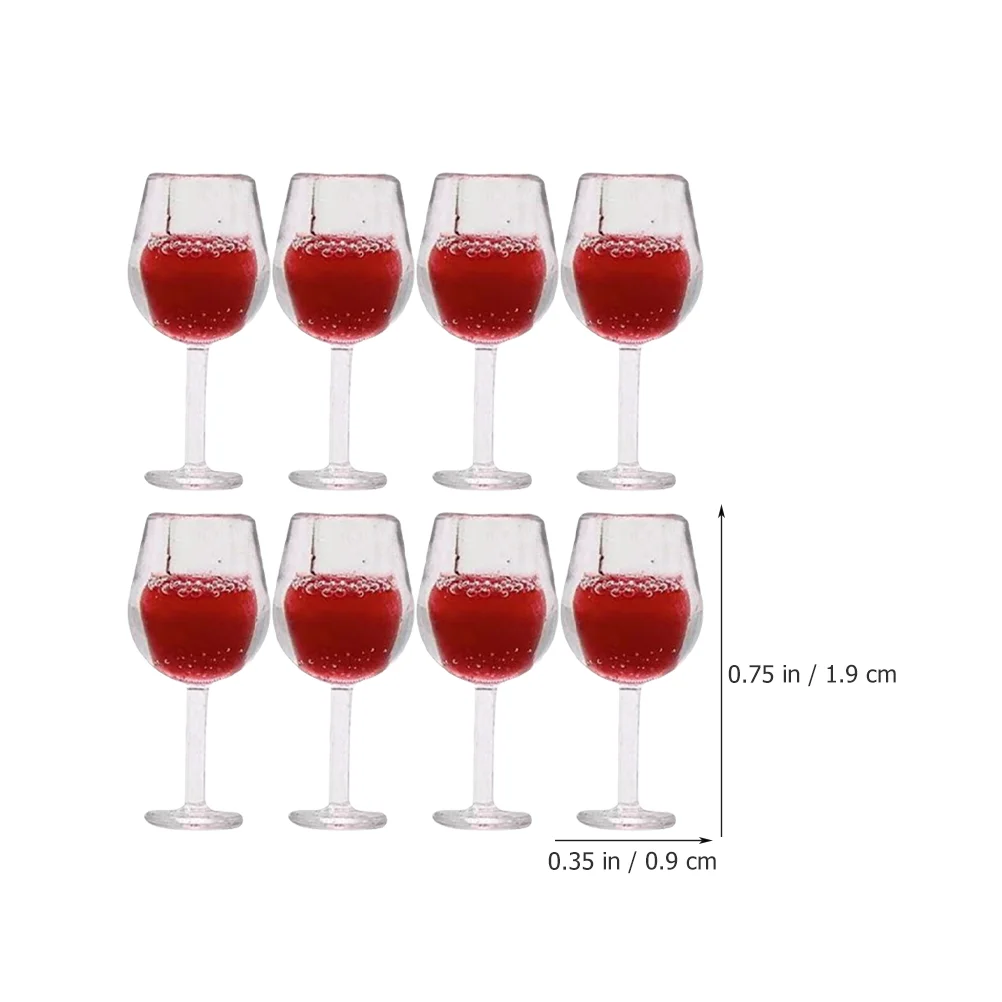 12 шт. игрушки имитация мини-чашек искусственная миниатюра для карманного