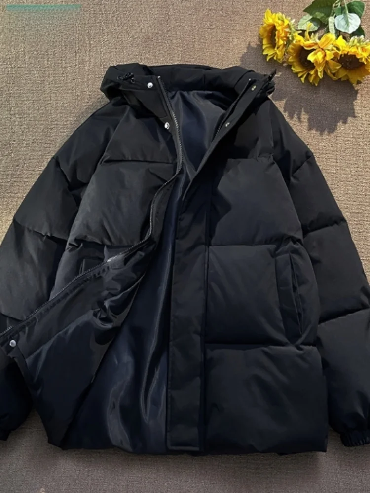 Mulinsen зимнее пальто с хлопковой подкладкой и капюшоном мужская утепленная теплая